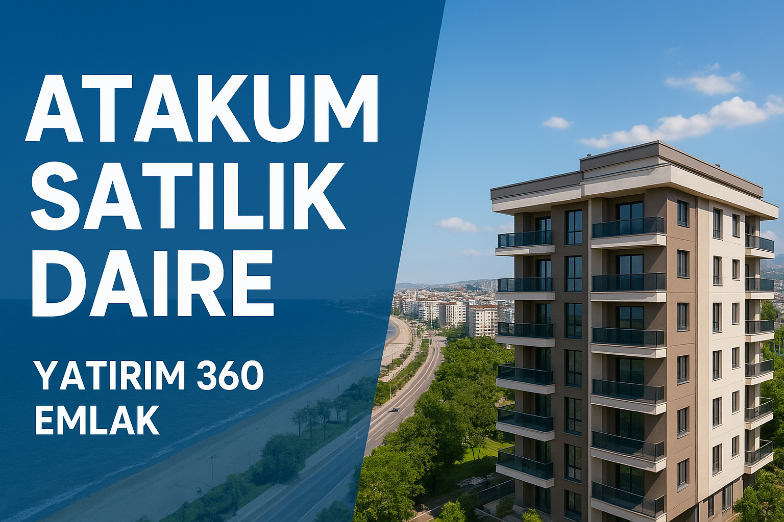 Atakum Satılık Daire: Karadeniz’in En Gözde Bölgesinde Yatırım Fırsatı